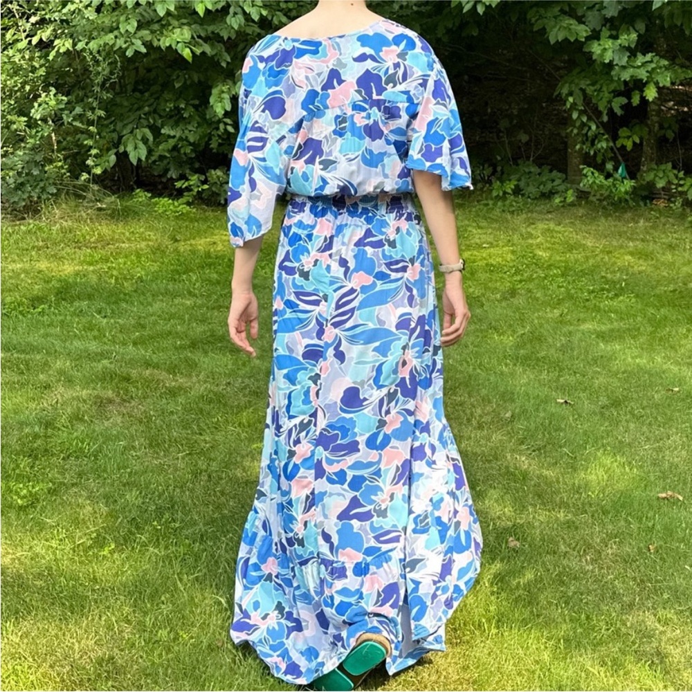 Anthropologie Abel the Label gorgeous tropical maxi dress, S. - Picture 3 of 8